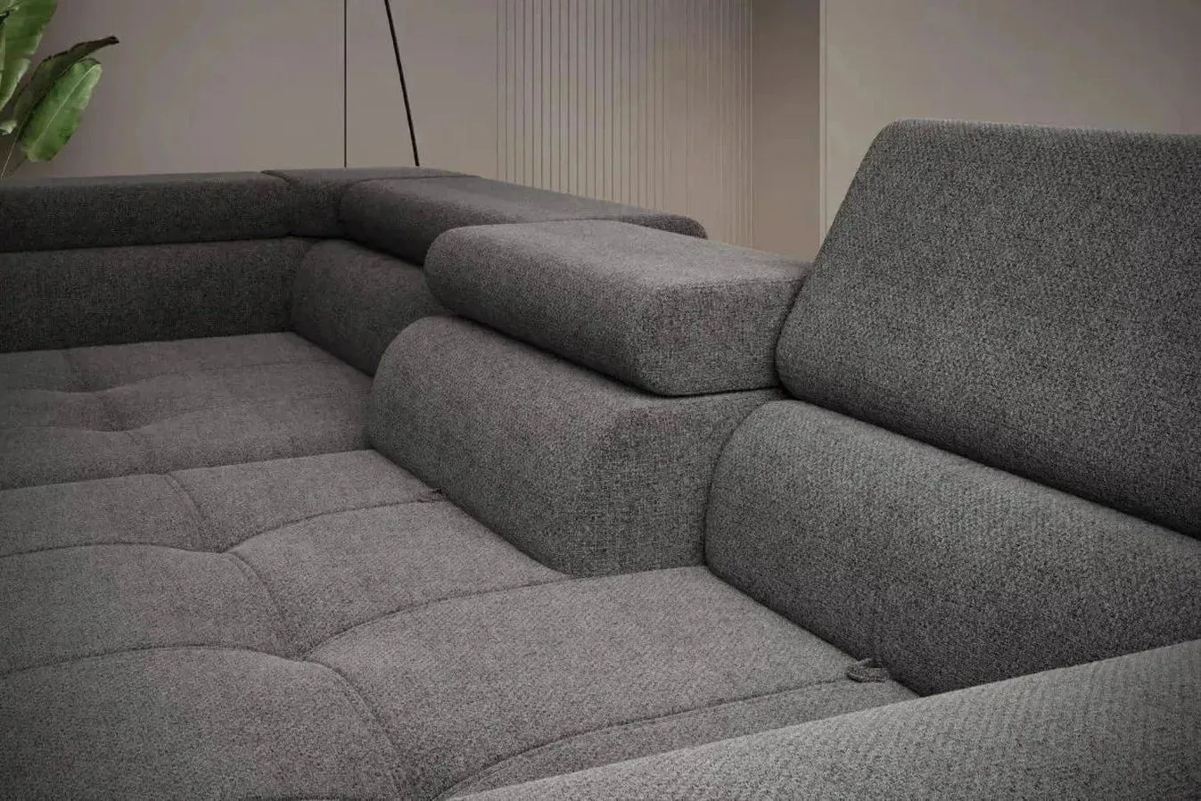 Tempo Corner Sofa Bed With Storage - Image 2