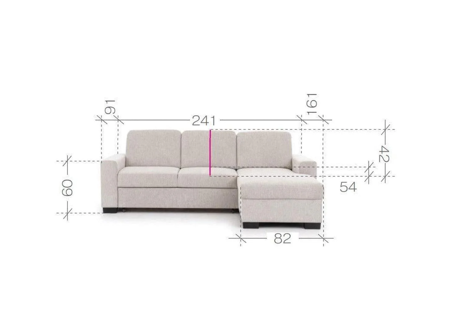 Torentino Corner Sofa Bed - Image 12