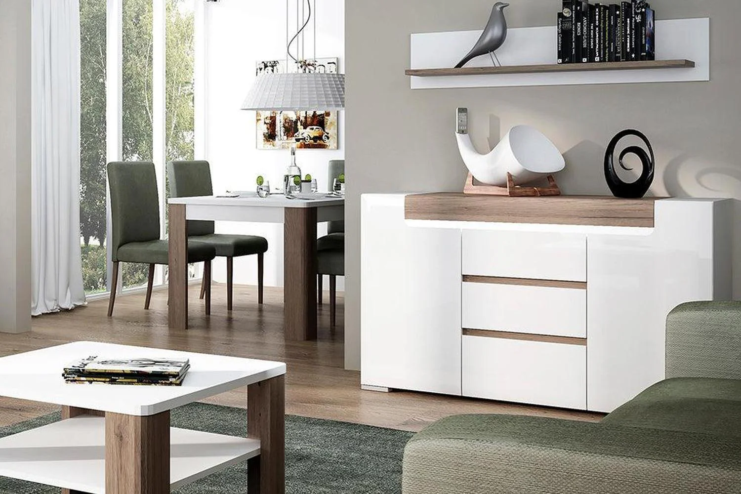 Toronto 125cm Wall Shelf - Image 6