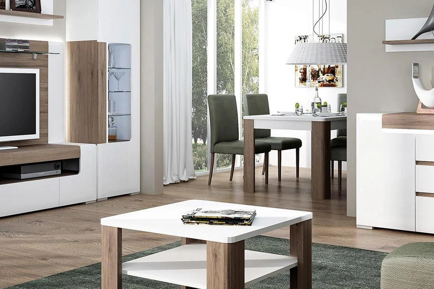 Toronto Coffee Table With Shelf - Image 3