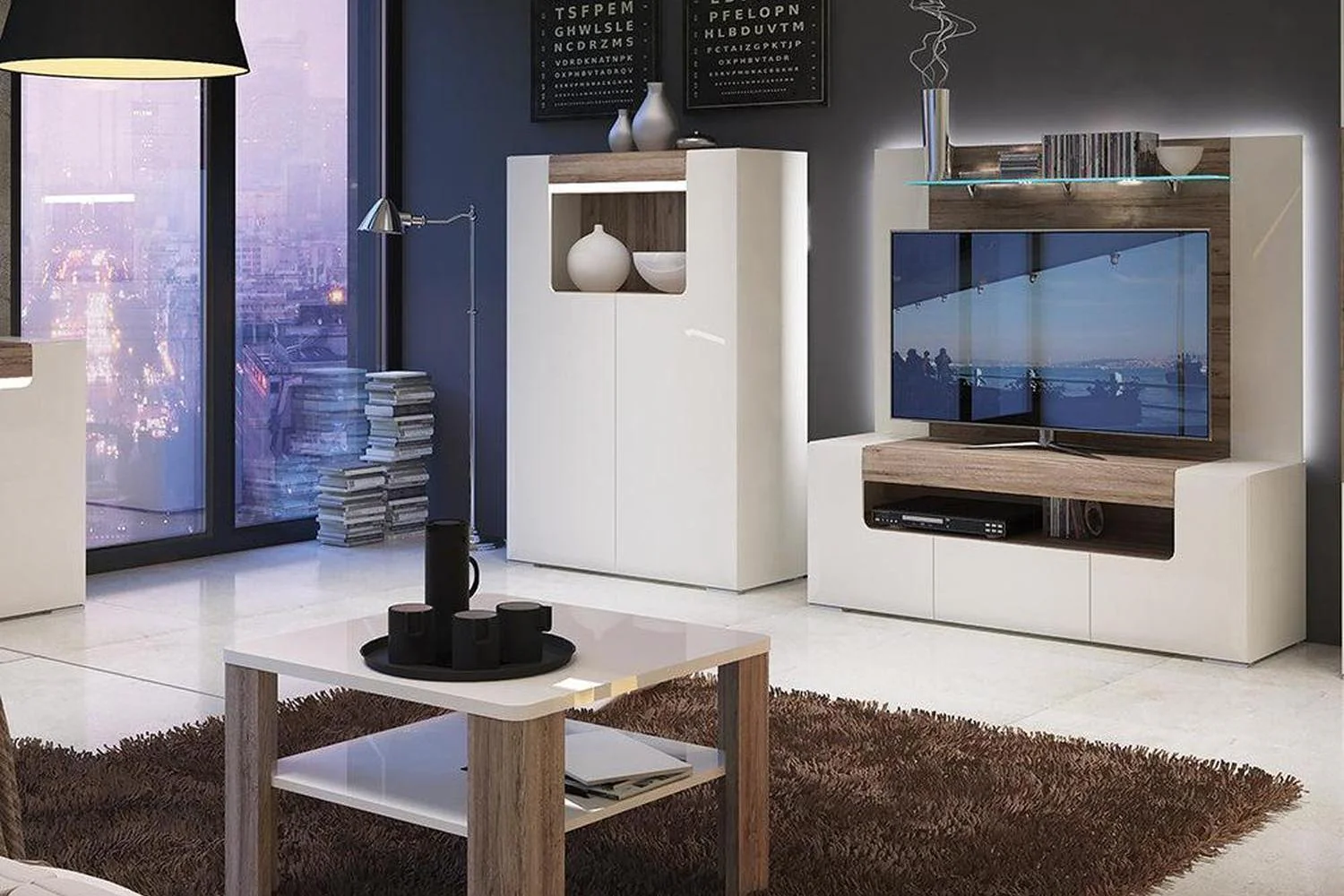 Toronto Coffee Table With Shelf - Image 4