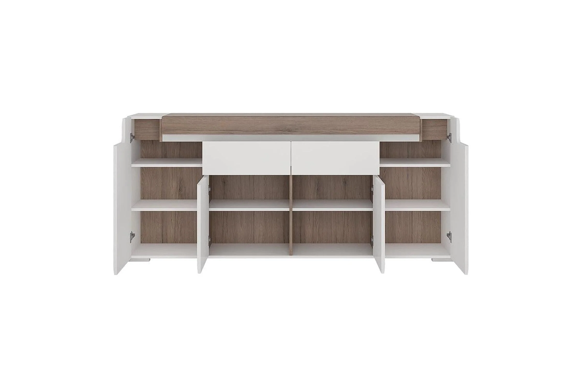 Toronto Wide 4 Door 2 Drawer Sideboard (Inc. Plexi Lighting) - Image 3