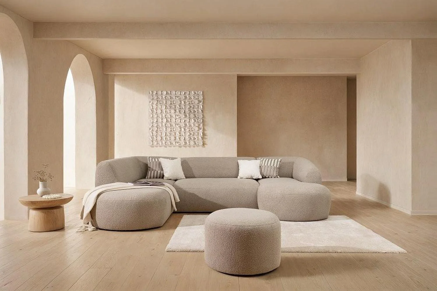 Varesso Swivel Footstool - Image 5