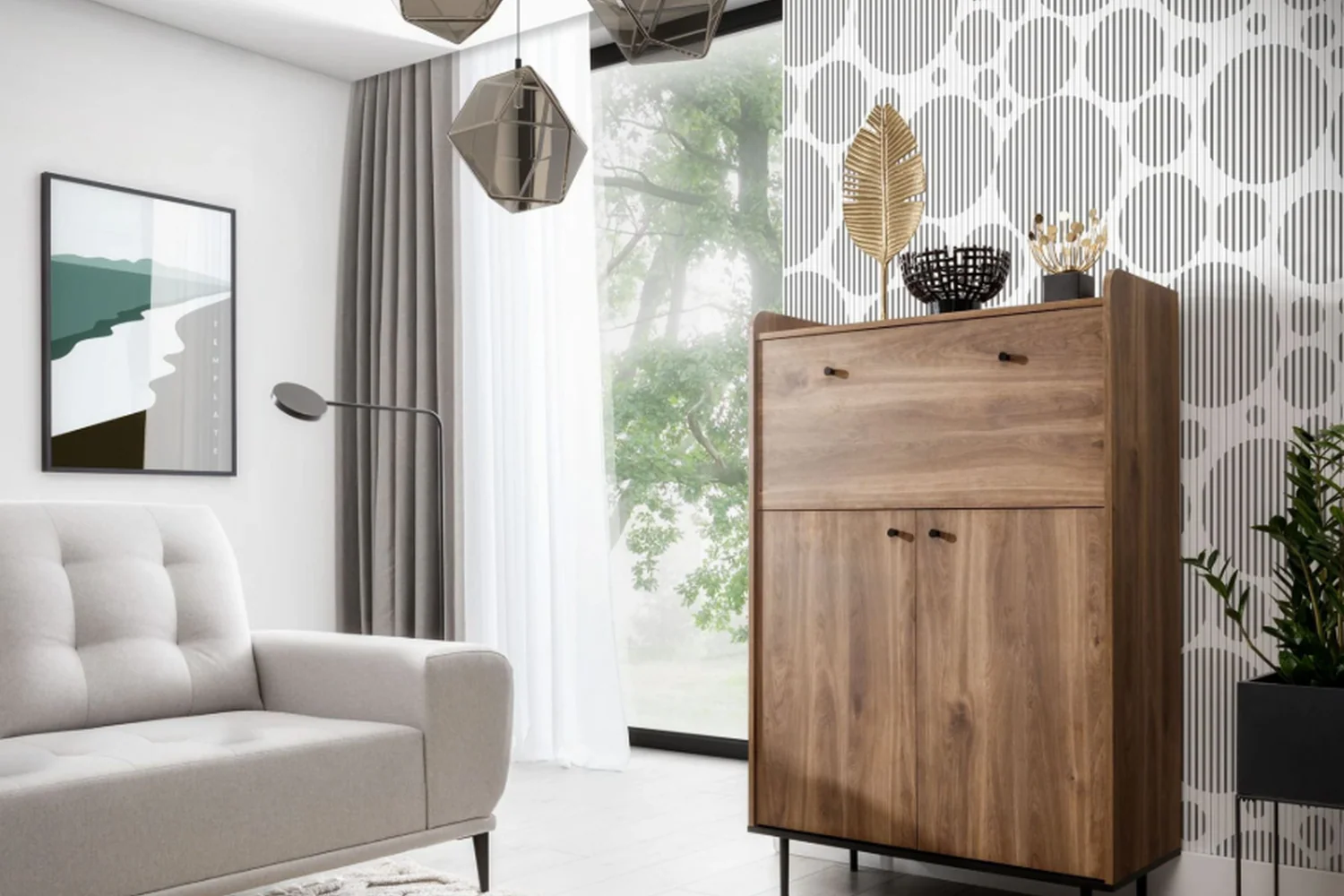 Vasina Tall Sideboard - Image 6