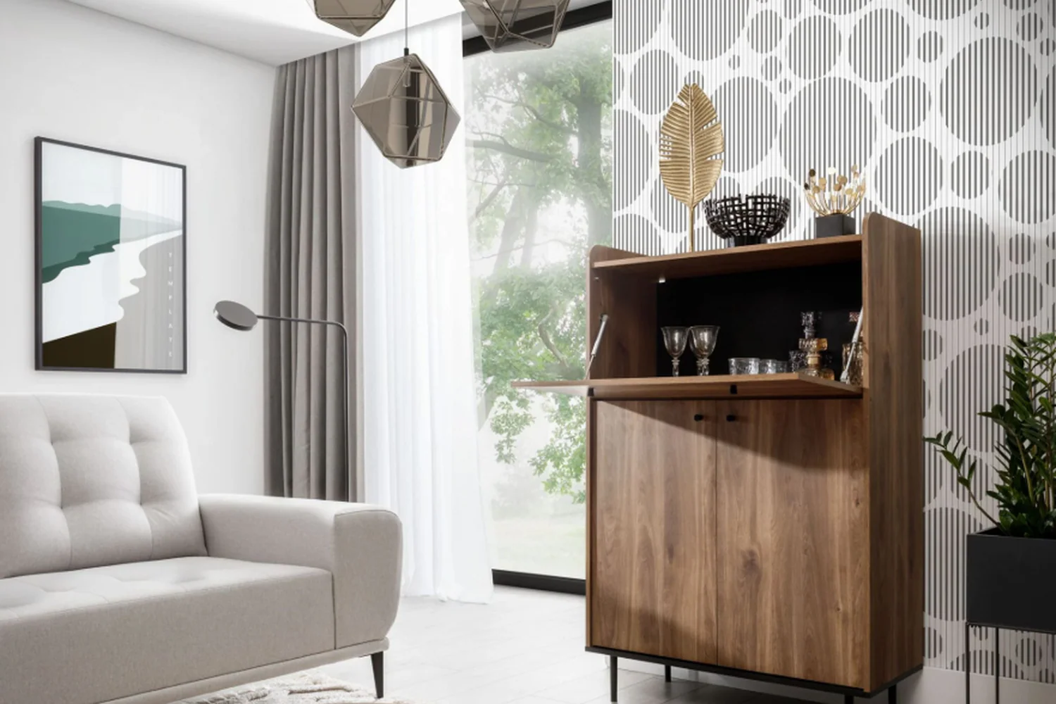 Vasina Tall Sideboard - Image 7