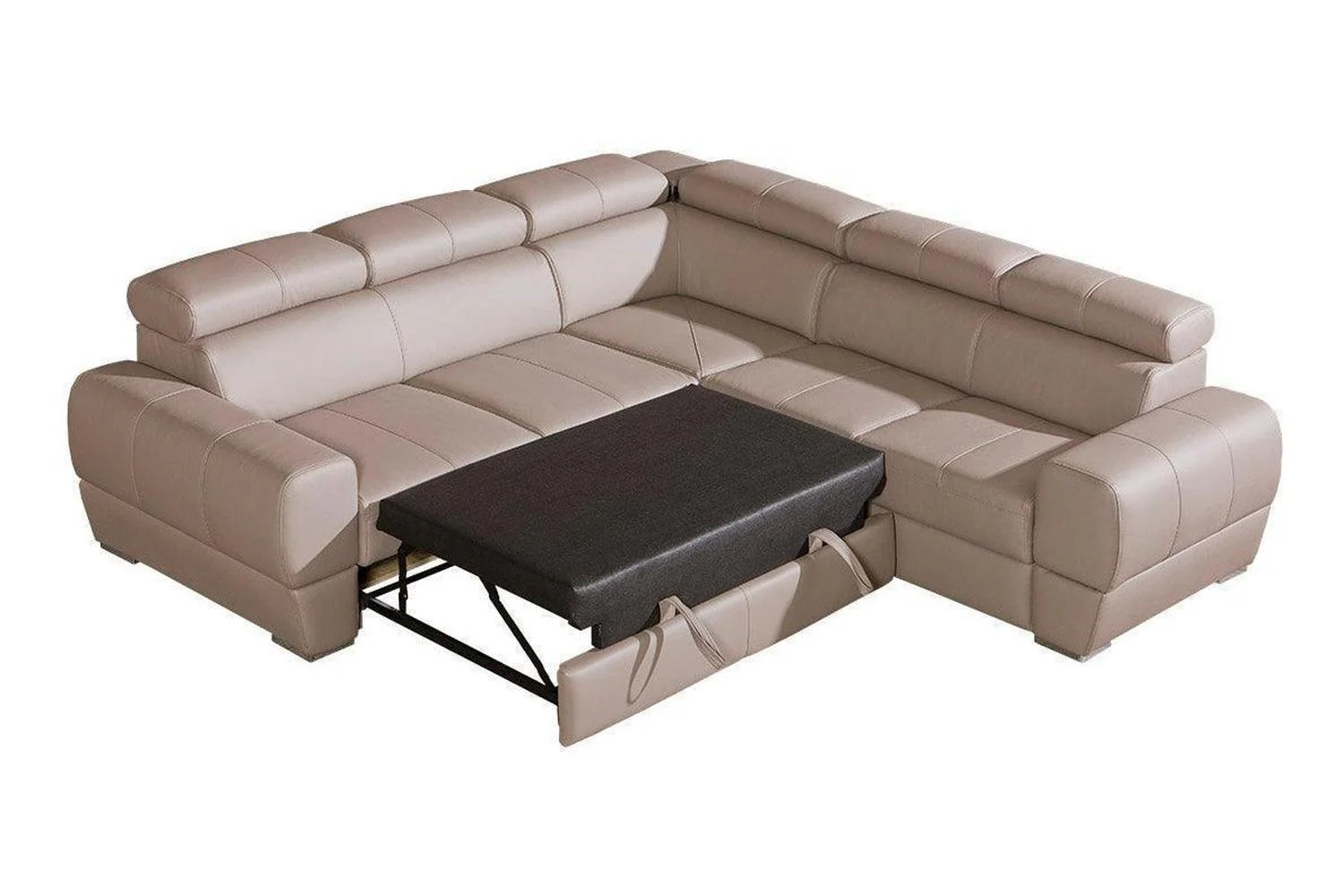 Vento Ii Corner Sofa Bed With Storage - Image 4