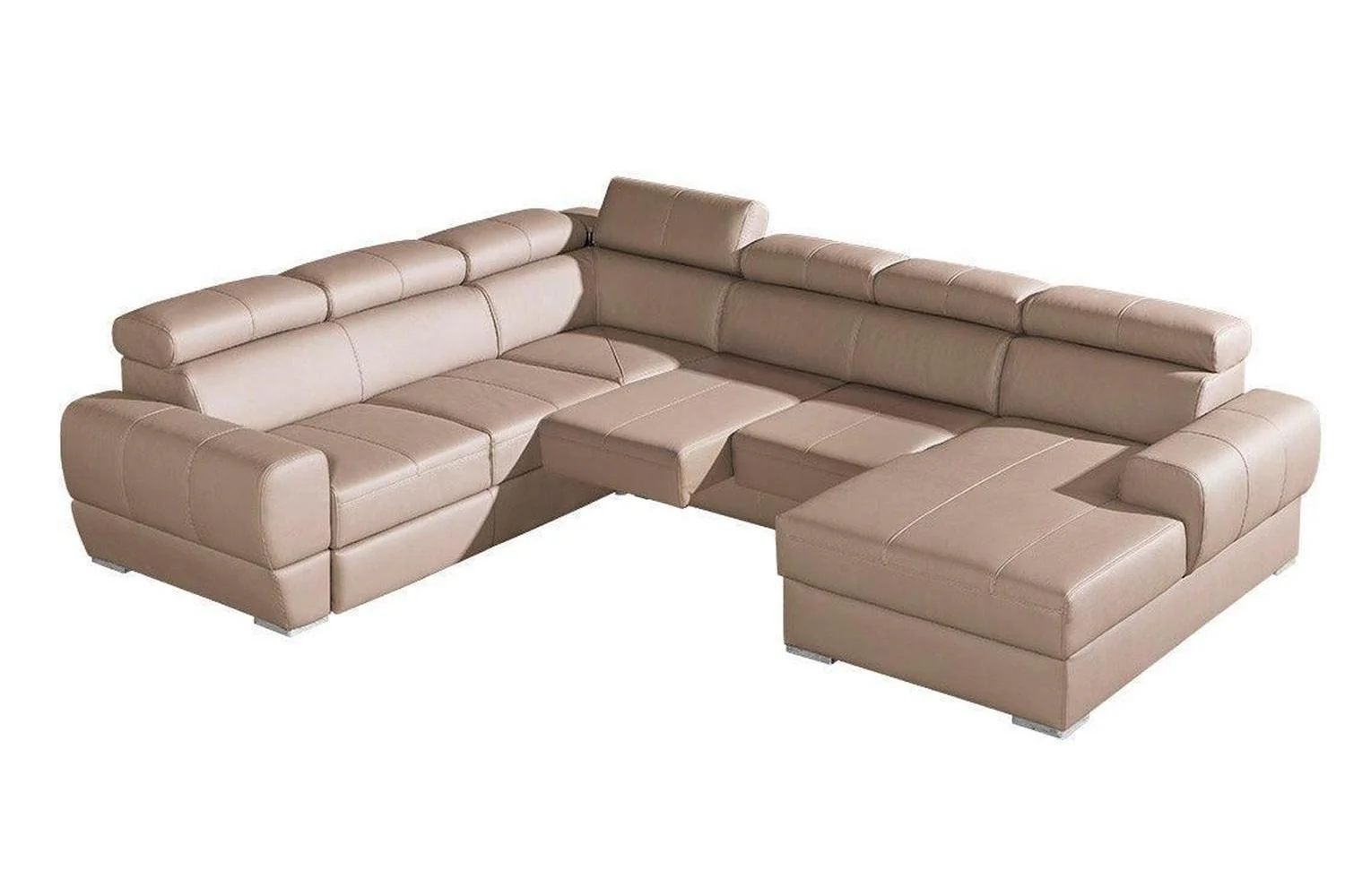 Vento III U Shape Corner Sofa Bed - Image 4