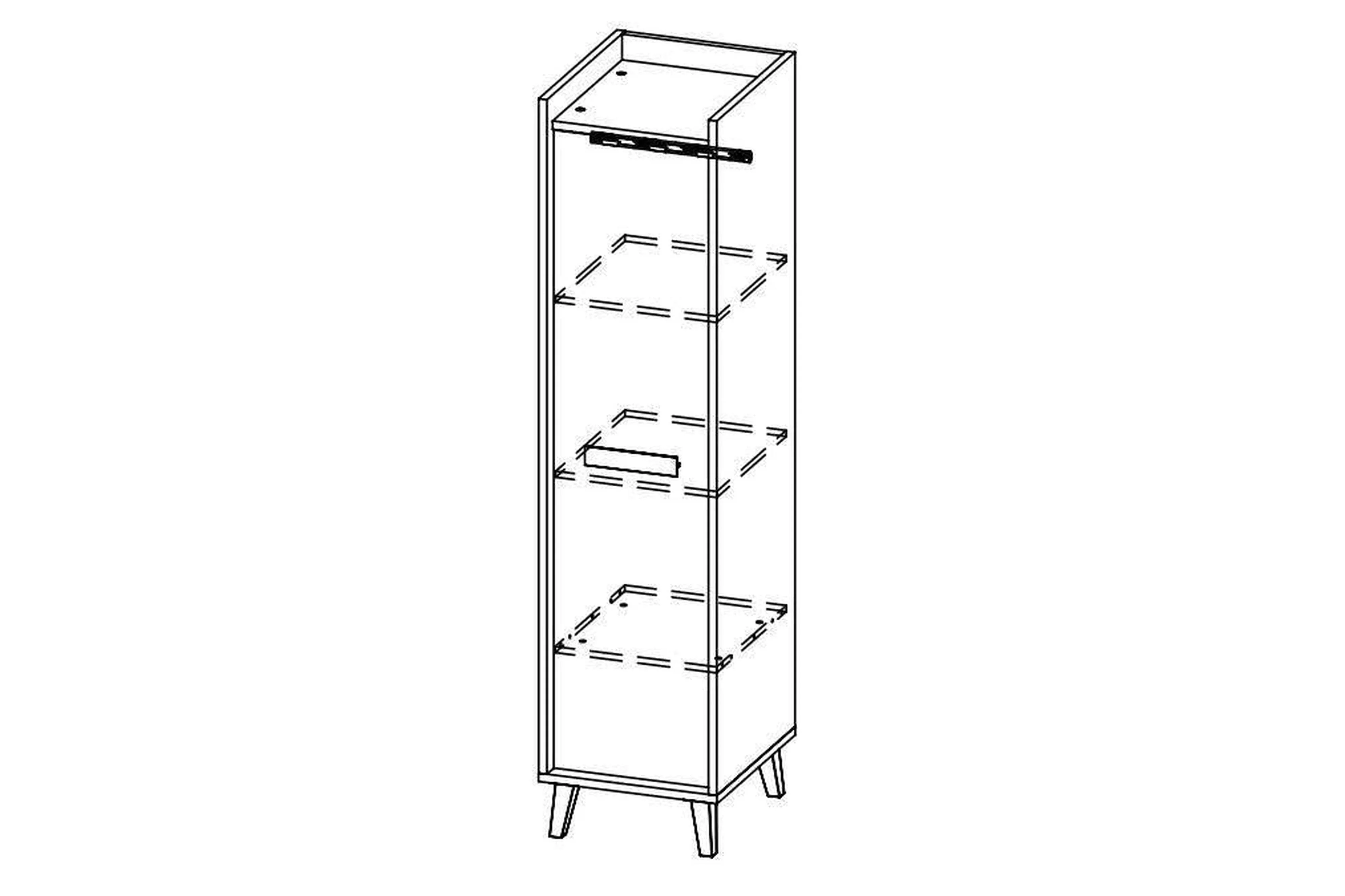 Werso Single Wardrobe 47 - Image 3