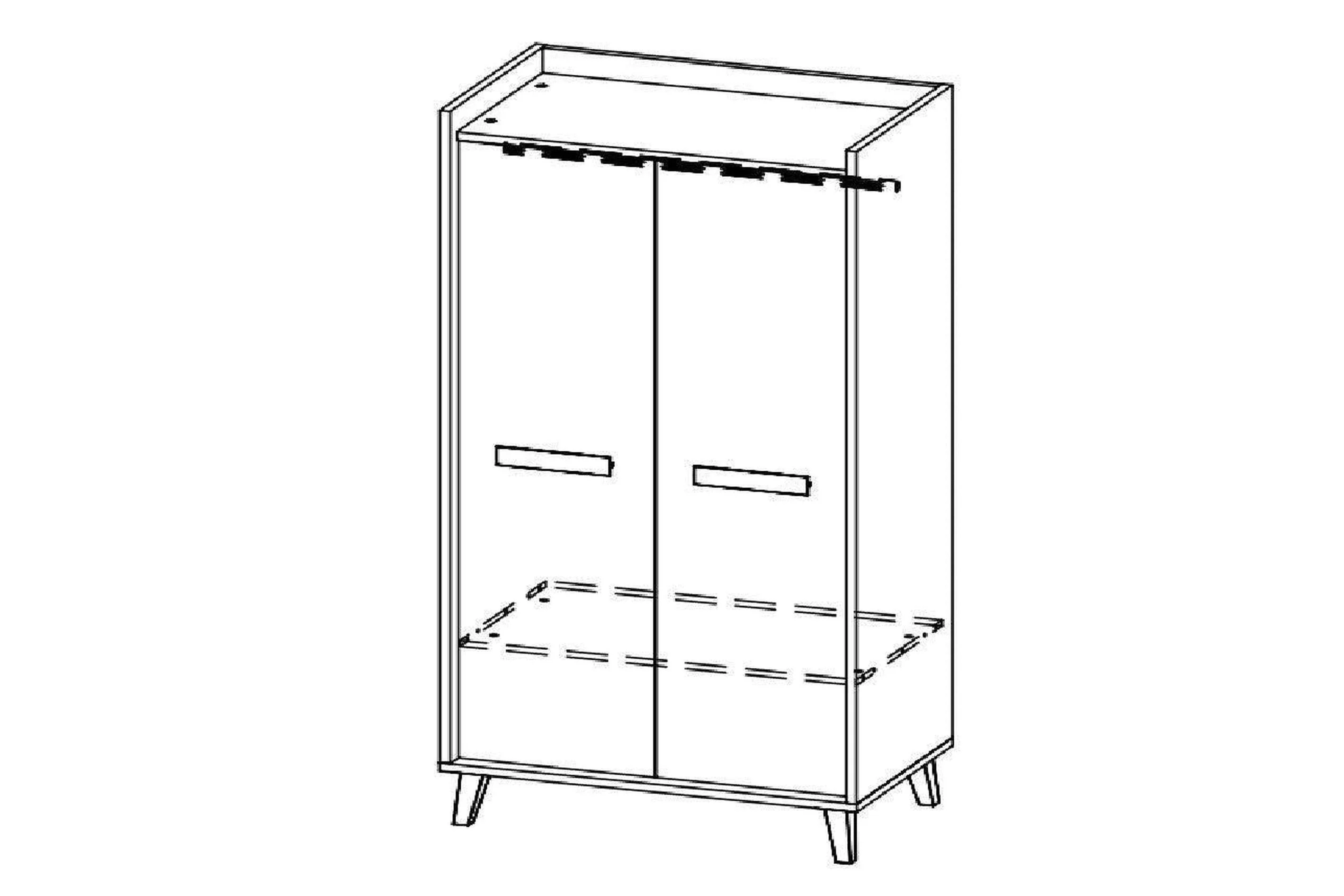 Werso Wardrobe 90 - Image 2