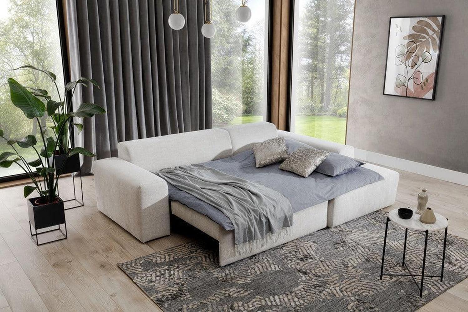 Zeus Corner Sofa Bed With Storage - Image 5